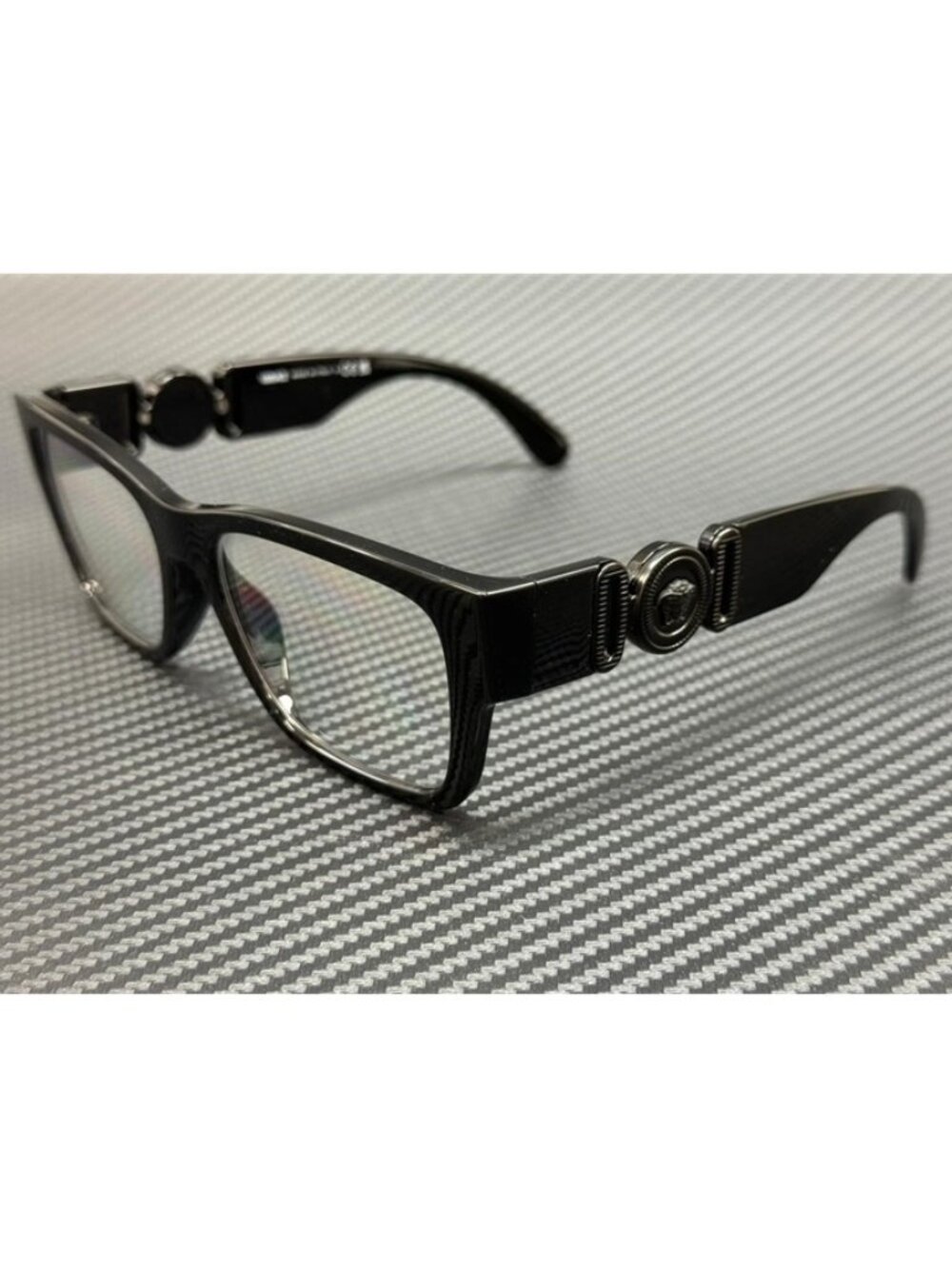 New Versace Men Black Eyeglasses 53-17-140